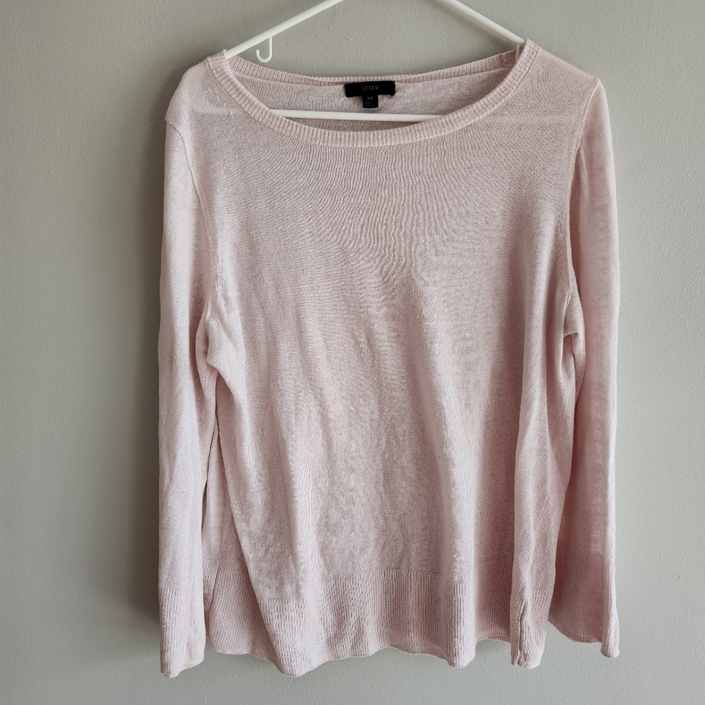J crew Women's Pink Sweater